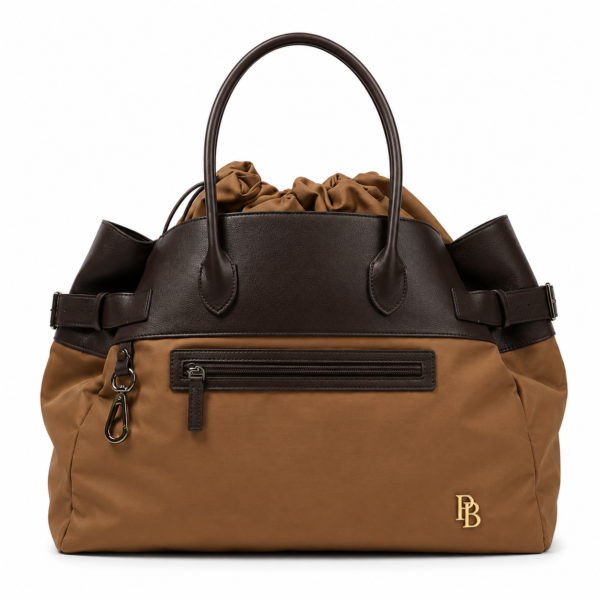 Camel Brown Weekender Bag
