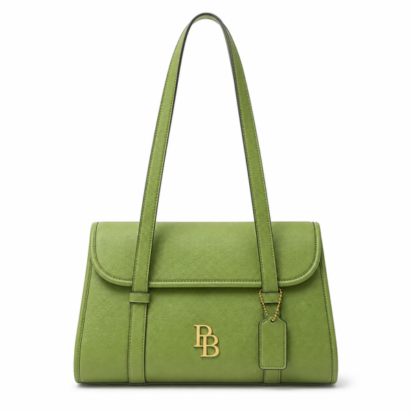Green Leather Shoulder Bag